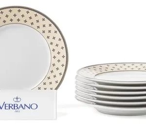 6 Platos Postre 20 cm Maria Vendome Verbano