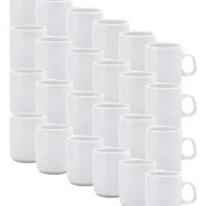 12 Jarrito Cafe y Medio Con Plato Linea Recta Verbano