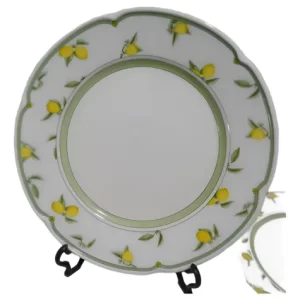 12 Platos Playos 27 cm Provenza Lemon Verbano
