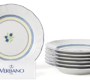 6 Platos Hondos 23 Cms Vanna Adriatico Verbano