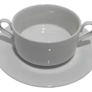 6 Taza Consomé Con Plato Verbano Maria