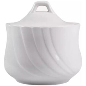 Azucarera Con Tapa Porcelana Verbano Marzia