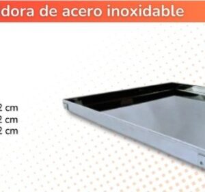 BANDEJA EXHIBIDORA DE ACERO INOXIDABLE
