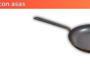 SARTEN 3 MM CON ASA Y MANGO PLANCHUELA