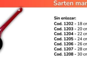 SARTEN CHAPA MANGO TUBULAR